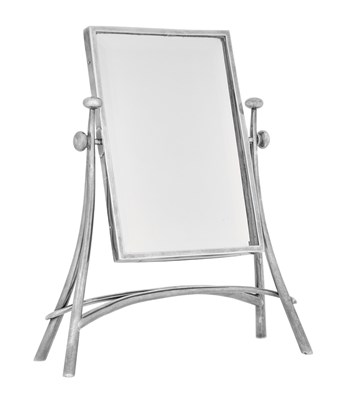 Lot 174 - A George V Silver Shaving-Mirror