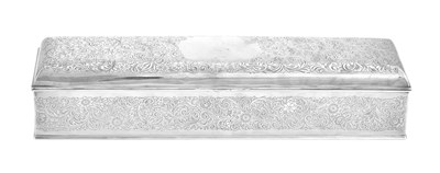 Lot 175 - An American Silver Casket