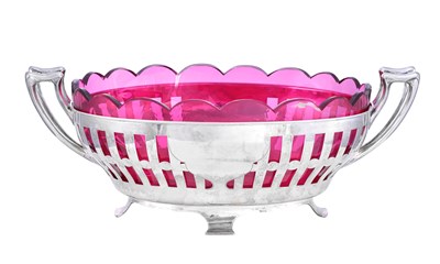 Lot 135 - A German Silver Centrepiece-Bowl