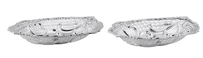 Lot 195 - A Pair of Victorian Silver Dishes