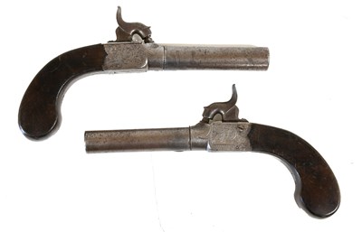 Lot 377 - A Pair of 19th Century Percussion Pocket...