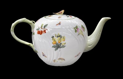 Lot 691 - A Herend Porcelain Oversized Teapot and Cover,...