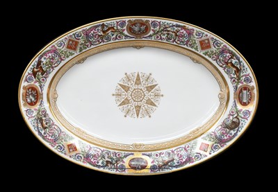 Lot 690 - A Sèvres-Style "Royal Hunting Service"...