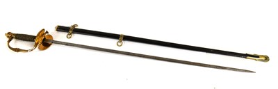 Lot 294 - A US Army Model 1860 Staff Officer's Sword,...