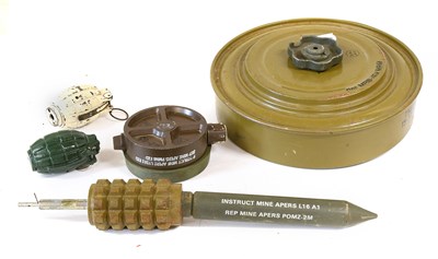Lot 187 - A Second World War Inert British Mills Bomb...