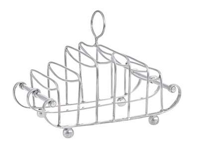 Lot 1000 - A George III Silver Toastrack