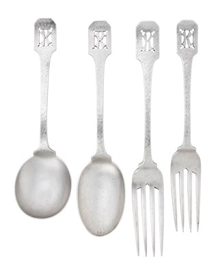 Lot 2498 - An American Silver Table-Service