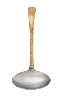 Lot 2587 - An Elizabeth II Parcel-Gilt Silver Sauce-Ladle