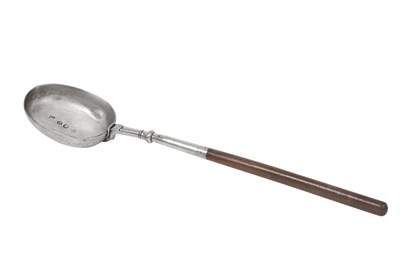 Lot 2457 - A William and Mary Silver Basting-Spoon