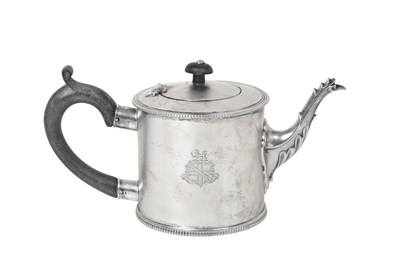 Lot 2429 - A George III Silver Teapot