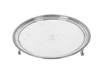 Lot 2433 - A George III Silver Waiter