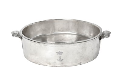 Lot 2447 - A George III Silver Soufflé-Dish and Liner