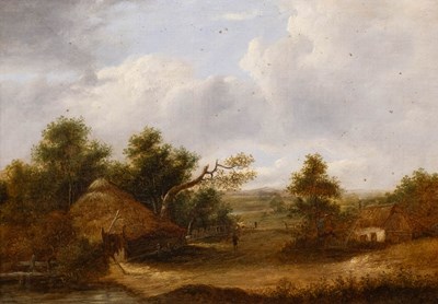 Lot 1058 - British School (19th Century) Landscape with...