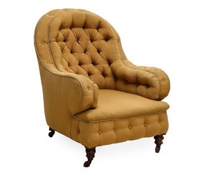 Lot 539 - A Victorian Upholstered Armchair by Cornelius...