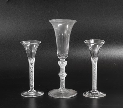 Lot 75 - An Ale Glass, mid-18th century, with...