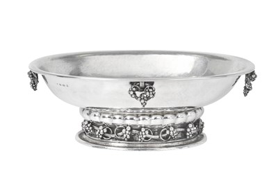 Lot 2530 - A Danish Silver Centrepiece-Bowl