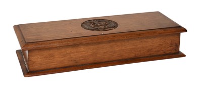 Lot 205 - A Boer War St Helena Prisoner of War Walnut...