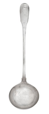 Lot 2460 - A George III Silver Soup-Ladle