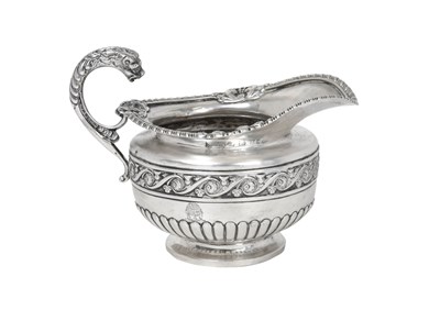 Lot 2424 - A George IV Irish Silver Cream-Jug