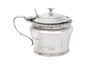 Lot 2444 - A William IV Silver Mustard-Pot