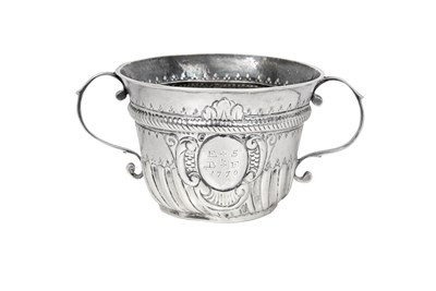 Lot 2405 - A George II Silver Porringer