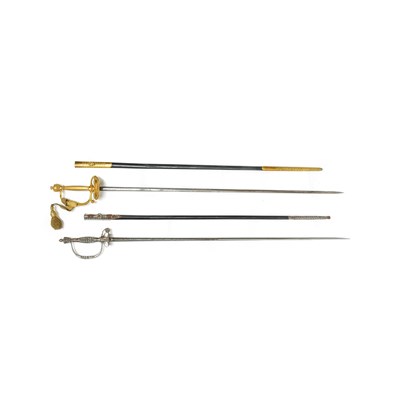 Lot 269 - A Victorian Court Sword, the 81.5cm tapering...