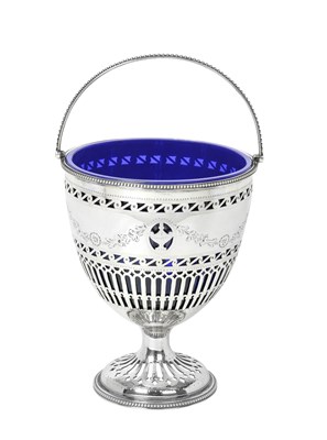 Lot 2418 - A George III Silver Sugar-Basket