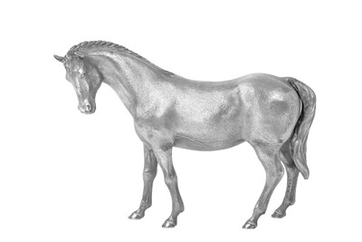 Lot 2591 - An Elizabeth II Silver Model of a Horse