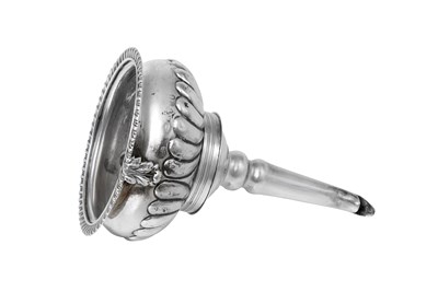 Lot 2437 - A George III Silver Wine-Funnel