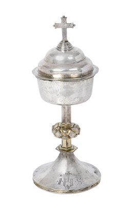 Lot 2624 - An Elizabeth I Parcel-Gilt Silver Ciborium and Cover