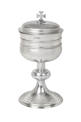 Lot 2610 - An Edward VII Silver Ciborium and Cover