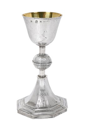 Lot 2618 - A George II Irish Provincial Silver Chalice