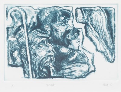 Lot 1035 - Alan Flood (b. 1951) "Dove" "The Magi" "Mother...