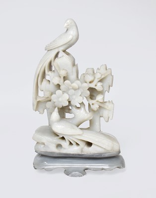 Lot 428 - A Chinese Soapstone Carving, Republic period,...