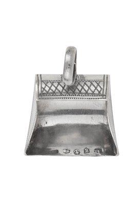Lot 2480 - A George III Silver Caddy-Spoon