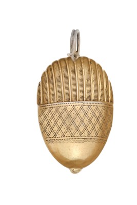 Lot 2489 - A George III Parcel-Gilt Silver Caddy-Spoon