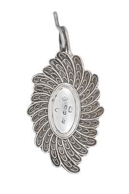 Lot 2488 - A George III Silver Caddy-Spoon