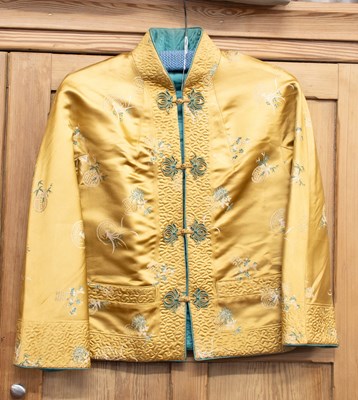 Lot 1001 - Circa 1940s Chinese Reversible Silk Brocade...