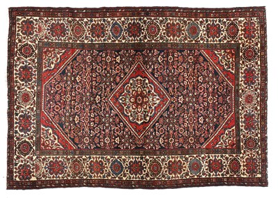 Lot 1330 - Malayer Rug West Iran, Circa 1930 The midnight...