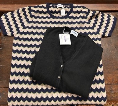 Lot 1141 - Four Brora Cashmere Knitwears, comprising of a...