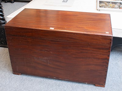 Lot 1232 - A 20th Century Hardwood Blanket Chest, 107cm...