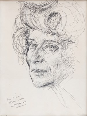 Lot 1105 - Louis Kahan (1905-2002) Portrait of a woman...