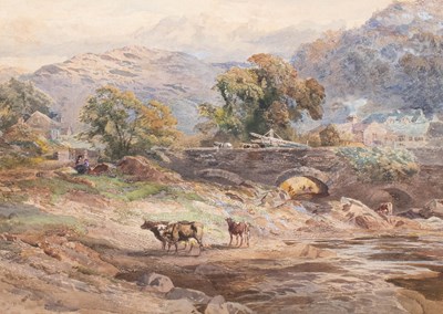 Lot 1053 - British School (19th century) Lakeland...