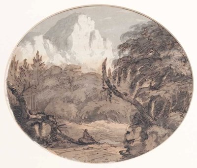 Lot 1084 - Sir George Howland Beaumont (1753-1827) Seated...