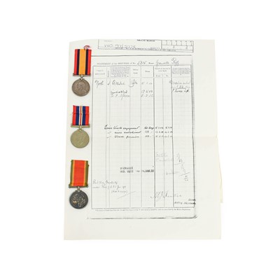 Lot 7 - A Queen's South Africa Medal, no clasp,...