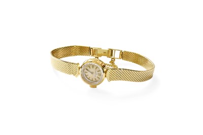 Lot 39 - A Lady's 14 Carat Gold Certina Wristwatch,...