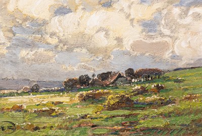 Lot 1065 - Kershaw Schofield (1875-1941) Landscape with...