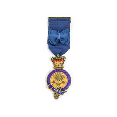 Lot 45 - A Prince of Wales Masonic Order Breast Jewel,...