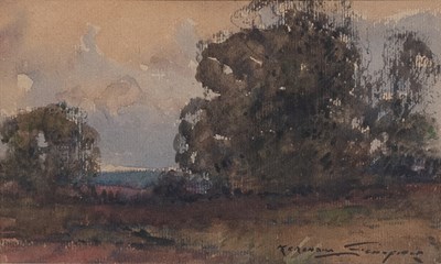 Lot 1085 - Kershaw Schofield (1872-1941) "Evening" Signed,...