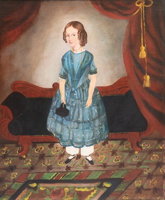 Lot 1177 - British School (19th Century) Portrait of a...